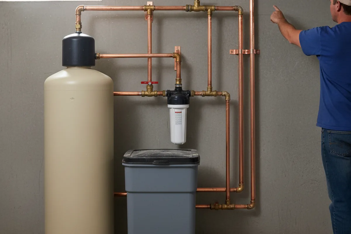 Whole-house water treatment system installed in Maidens